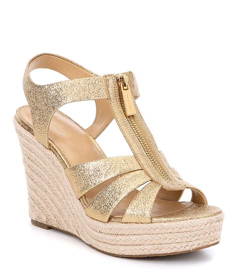 michael kors espadrille wedge shoes.